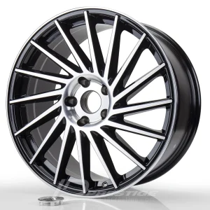 KESKIN KT17 HURRICANE 8x18 5x112 ET45 CB72 Noir Poli