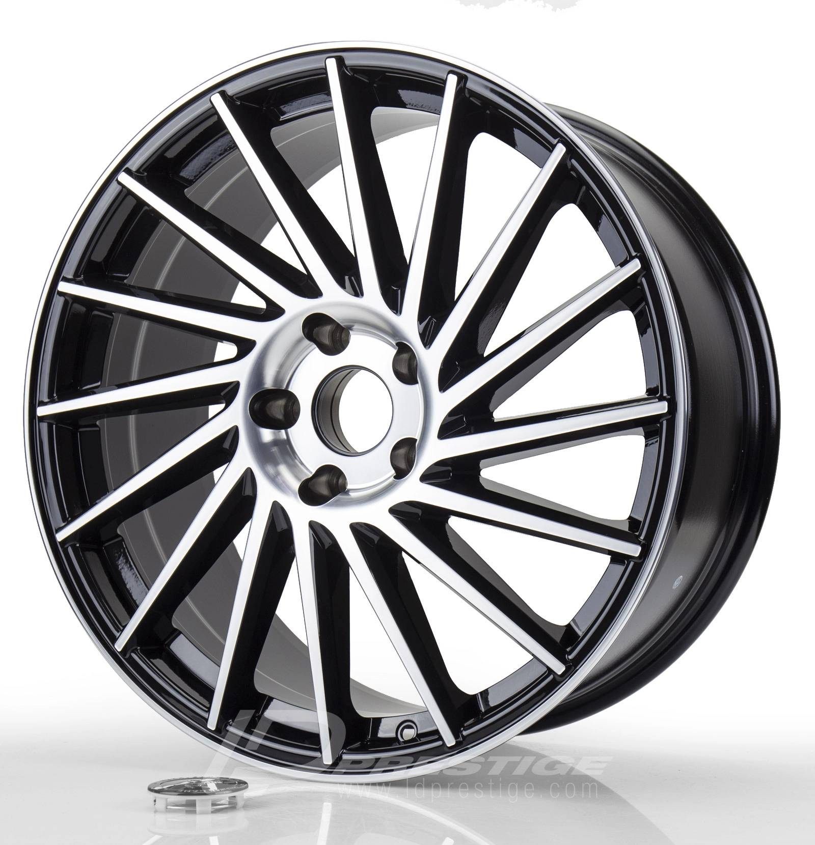 KESKIN KT17 HURRICANE 8x18 5x112 ET45 CB72 Noir Lip Poli – Image 3