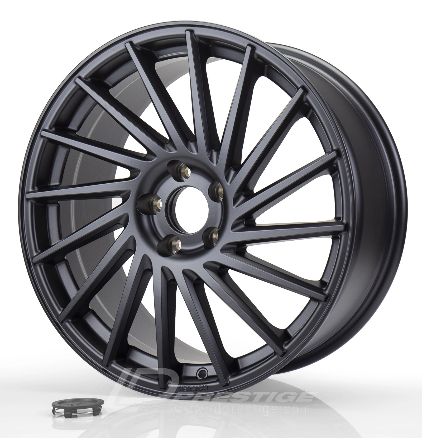 KESKIN KT17 HURRICANE 8x18 5x112 ET45 CB72 Noir Lip Poli – Image 2