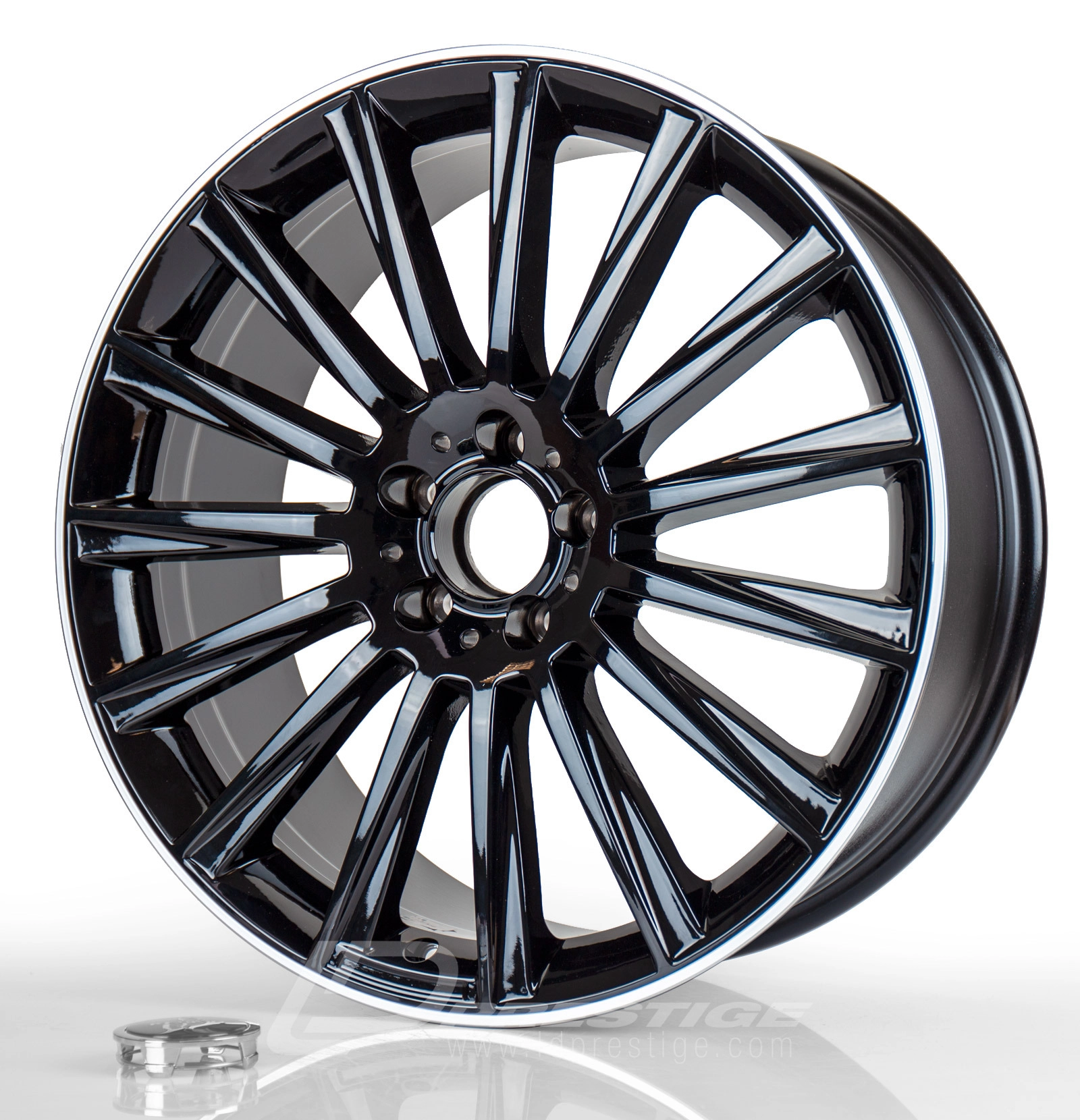 KESKIN KT18 TURBO 7x17 5x112 ET48 CB66 Noir Mat Lip Poli – Image 2