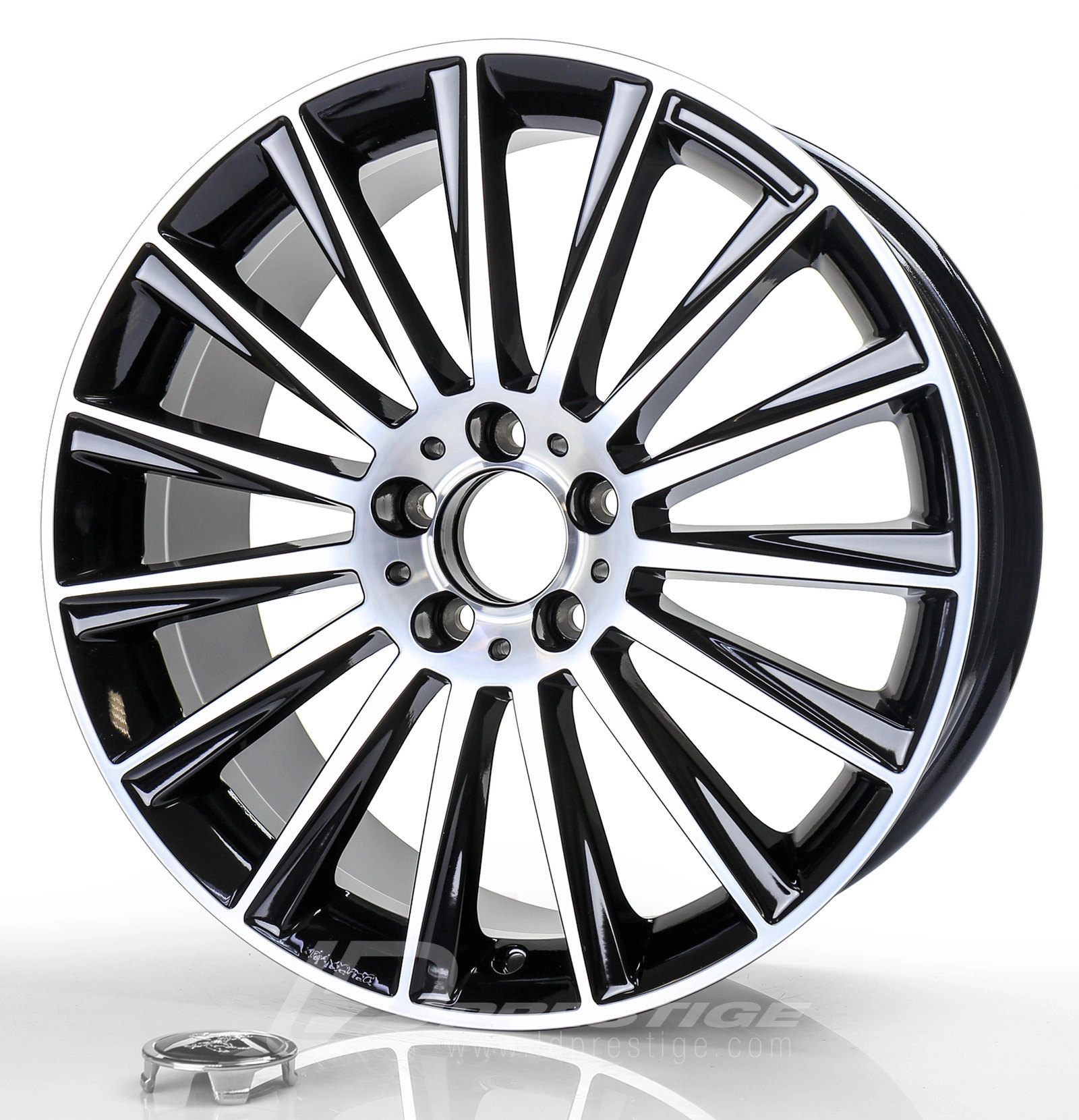 KESKIN KT18 TURBO 7x17 5x112 ET48 CB66 Noir Mat Lip Poli – Image 3