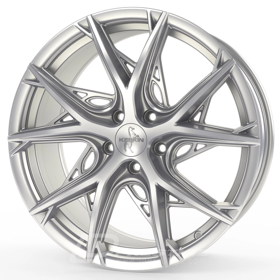 KESKIN KT24 8.5x19 5x112 ET45 CB66 Argent