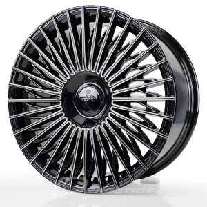 KESKIN ktx1 8.5x19 5x114.3 ET45 CB72 Noir Poli