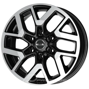 MAK GRAVEL 6.5x16 6x120 ET50 CB74 Noir Poli