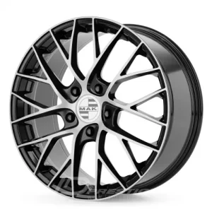 MAK MONACO-D 11x20 5x130 ET52 CB71 Noir Poli