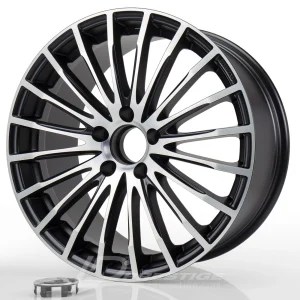 MAK STARLIGHT 9x18 5x112 ET50 CB66 Noir Poli