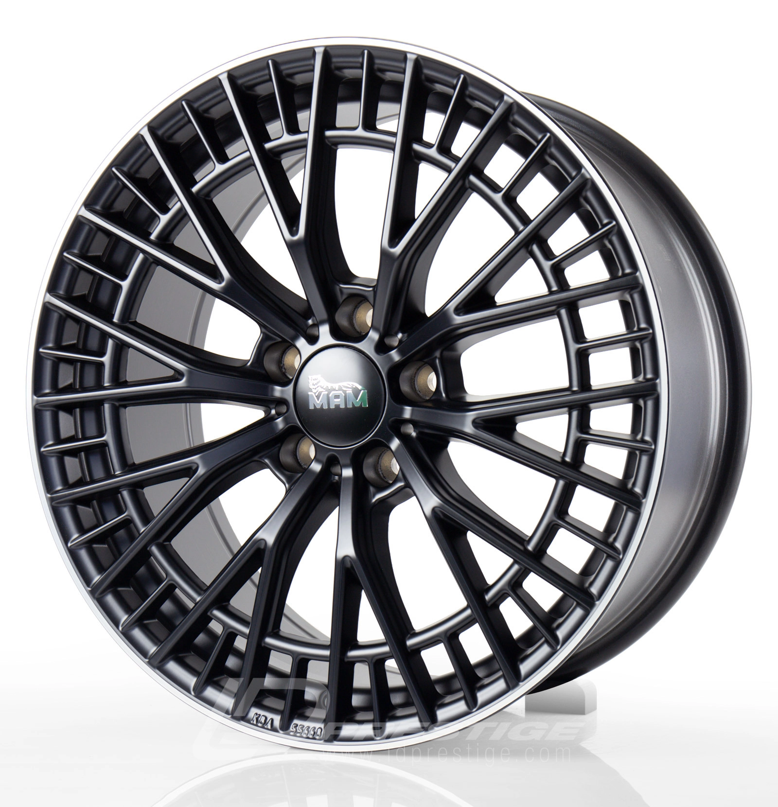 MAM GT2 8.5x19 5x112 ET30 CB66 Noir Poli – Image 3