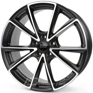 MAM MAM A5 8x18 5x112 ET45 CB66 Noir Mat Poli
