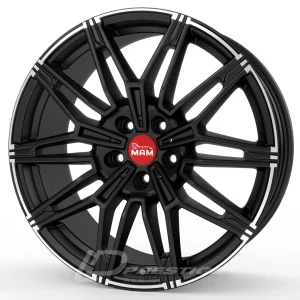 MAM MAM B3N 8.5x19 5x112 ET45 CB66 Noir Mat Lip Poli