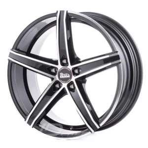 MAM MAM OX-18 8.5x19 5x120 ET35 CB72 Noir Poli