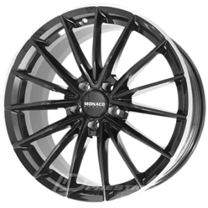 MONACO GP14 7.5x18 5x112 ET45 CB66 Noir Lip Poli
