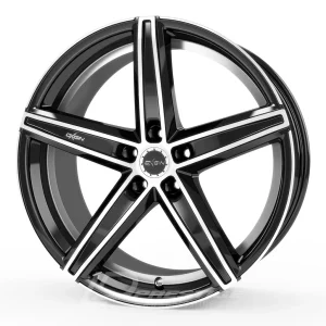 OXIGIN 18_E Concave Evolution 8.5x19 5x108 ET45 CB72 Noir Poli