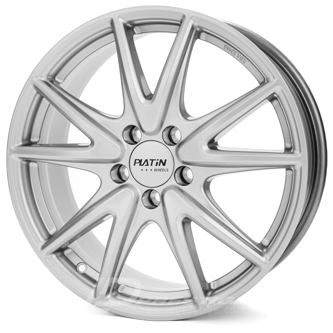 PLATIN P99 7x17 5x120 ET55 CB65 Argent