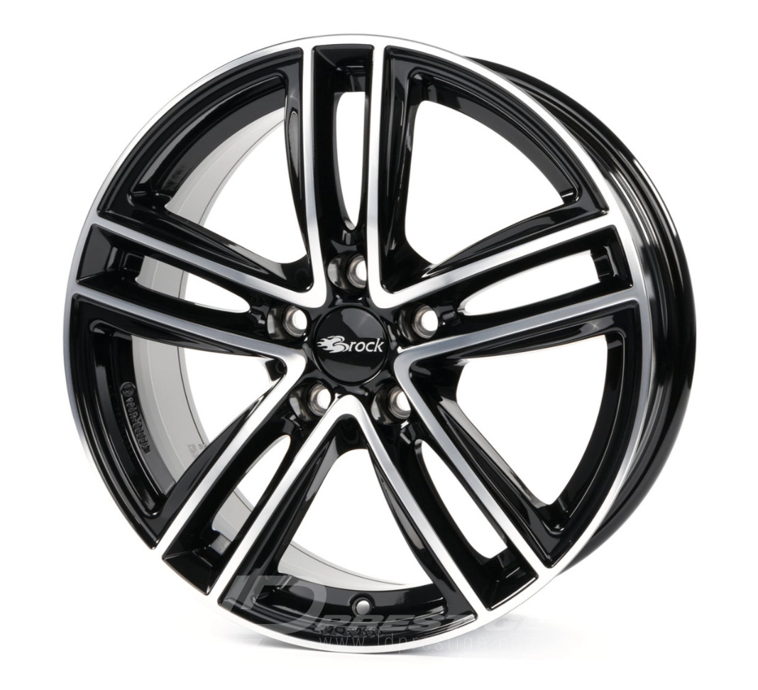 RC DESIGN RC27 6x15 5x100 ET29 CB57 Noir Poli