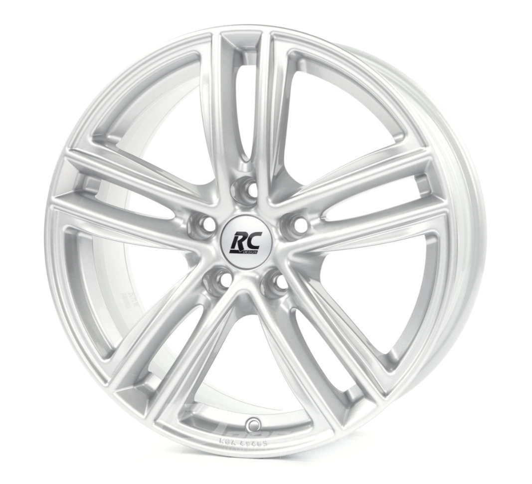RC DESIGN RC27 6x15 5x100 ET29 CB57 Noir Poli – Image 4