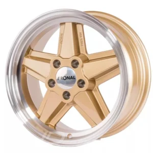 RONAL R09 7x15 5x112 ET23 CB66 Or Poli