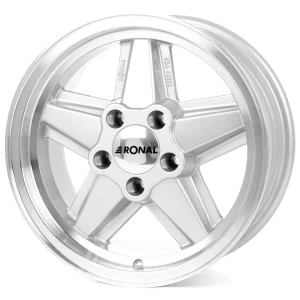 RONAL R09 7x15 5x112 ET23 CB66 Argent Poli