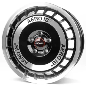 RONAL R50 AERO 7.5x16 4x100 ET38 CB68 Noir Poli