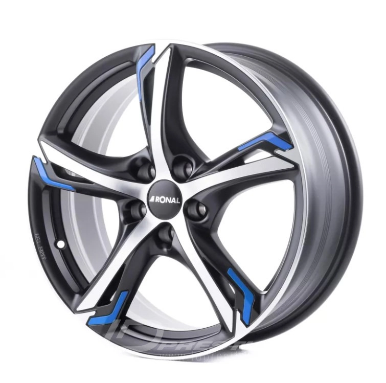RONAL R62 BLUE 7.5x17 5x100 ET42 CB68 – Image 2