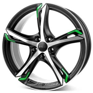 RONAL R62 GREEN 7.5x17 5x100 ET42 CB68