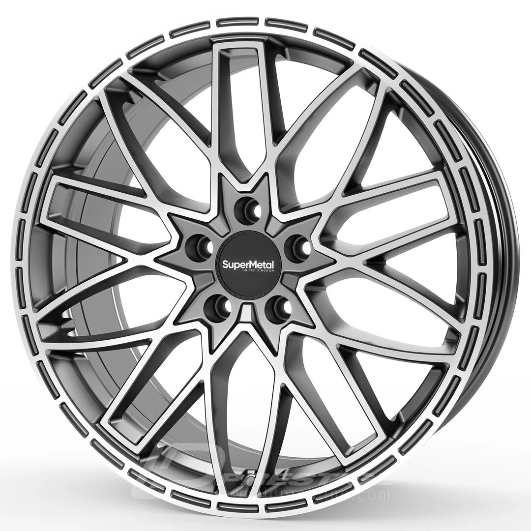 SUPER METAL VANE 8x20 5x120 ET55 CB65 Noir – Image 3
