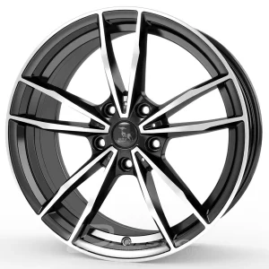 ULTRA WHEELS UA24 8x18 5x112 ET28 CB66 Noir Poli