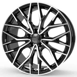 WHEELWORLD WH37 8x18 5x112 ET40 CB66 Noir Poli