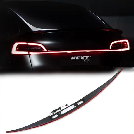 3ème feu de stop dynamique à LED pour coffre Tesla Model 3