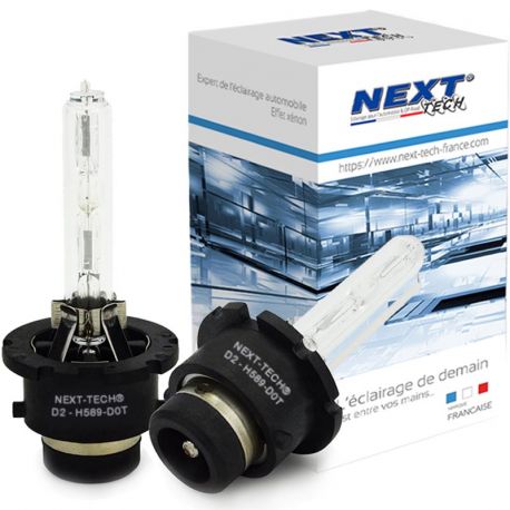 Ampoules xénon D2S 55W Next-Tech vendues par paire