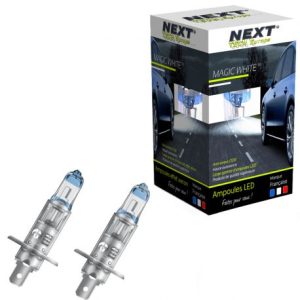 Ampoules effet xenon H1 100W magic white V2 4500K Next-Tech®