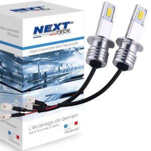 Ampoules LED H1 50W ultra lumineuses blanc Next-Tech