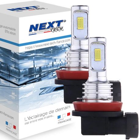 Ampoules H11 LED 50W - ultra lumineuses - blanc - NEXT-TECH®