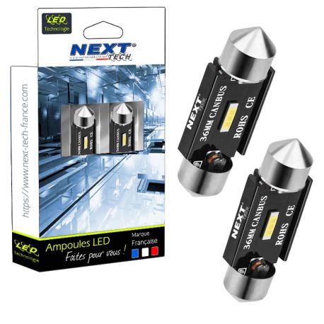 Ampoules LED C5W Camion 24V - 32V CANBUS anti-erreur Poids lourds