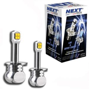Ampoules LED H3 40W puissante blanches Next-Tech