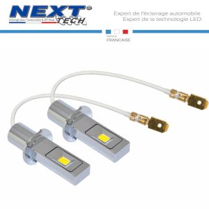 Ampoules H3 LED 12V 50W lumière blanche pur
