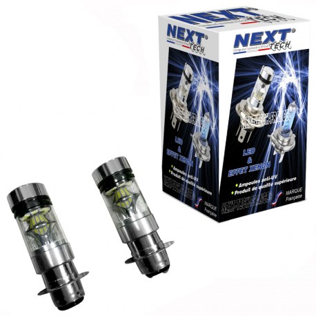 Ampoules LED H6M 35W 360° blanches Next-Tech