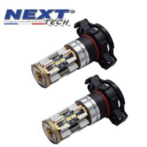 Ampoules PSX24W LED H16 CANBUS 12V Next-Tech - blanc