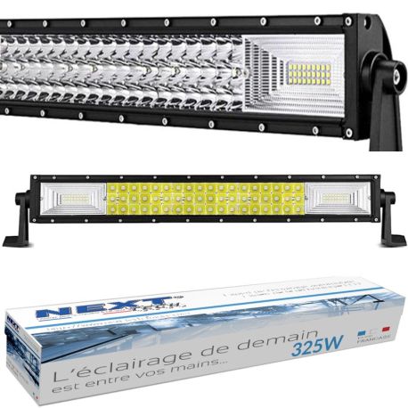 Barre LED automobile et 4x4 12v 325W - 550mm - série NTX™