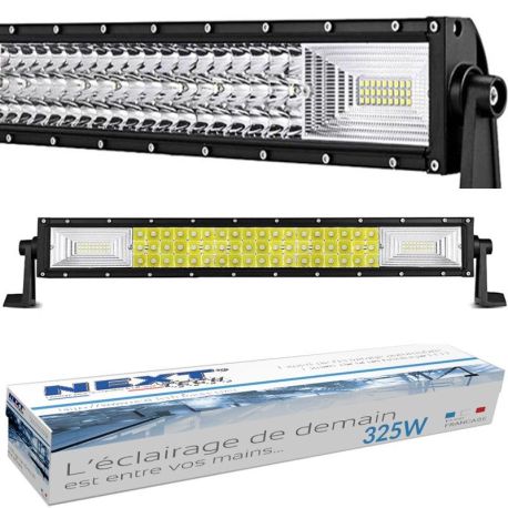 Barre LED droite pour bateaux et yachts longue portée 325W 550mm