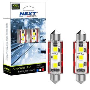 Navettes C5W LED Canbus 12V - 24V veilleuses 36mm Next-Tech®