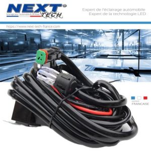 Faisceau électrique avec interrupteur et relais 1 prise de type DT