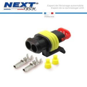 Connecteur superseal mâle étanche idéal pour l'automobile et la moto