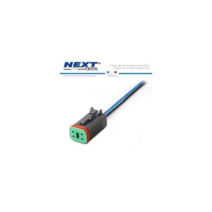 Connecteur mâle DT à 4 broches 150mm