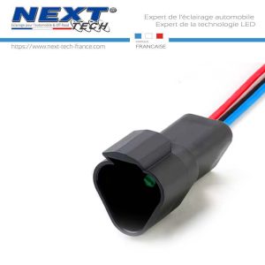 Connecteur femelle DT à 3 pins 150mm