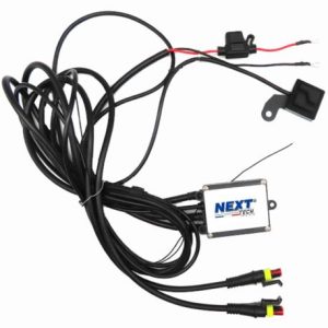 Commande au guidon multifonctions pour phares LED additionnels moto