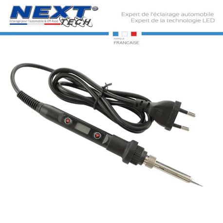 Fer à souder 80W digital 220V pour voiture, moto, camion