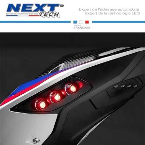 Feu arrière intégré LED avec clignotants pour BMW S1000RR 19-22
