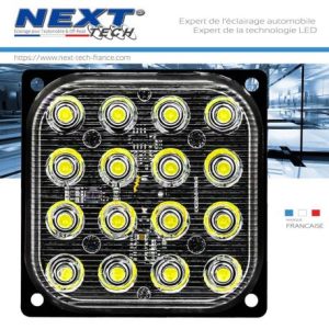Feu à éclat blanc à LED 12/24V 48W