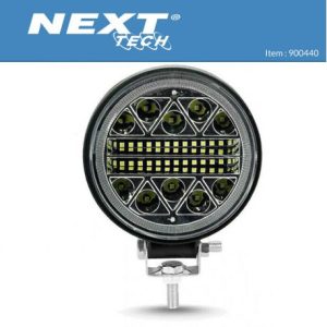 Feu LED 12v 24v extra plat rond pour 4x4 et camion