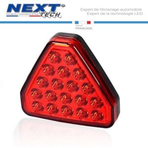 Feu arrière 19 LED avec fonction strobe style F1